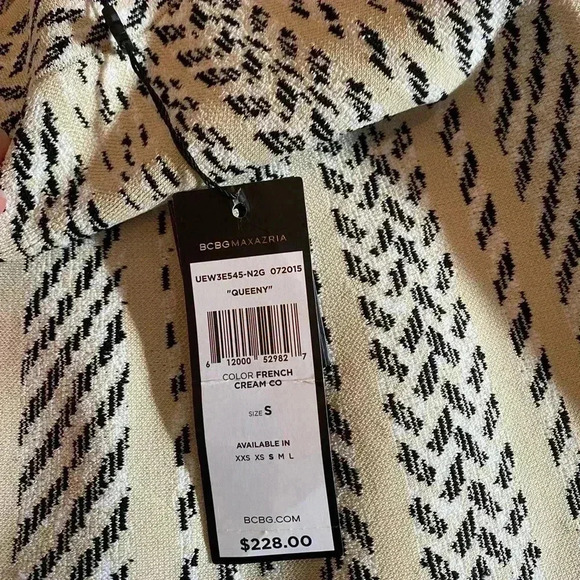BCBGMaxAzria QUEENY MINI SKIRT FRENCH CREAM S - Picture 13 of 13